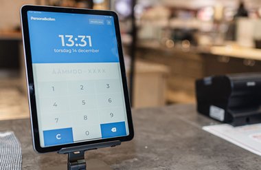 Digital stämpelklocka personalkollen